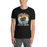 Funny Crochet Shirt - Save A Life Send Yarn - Cuccico Design