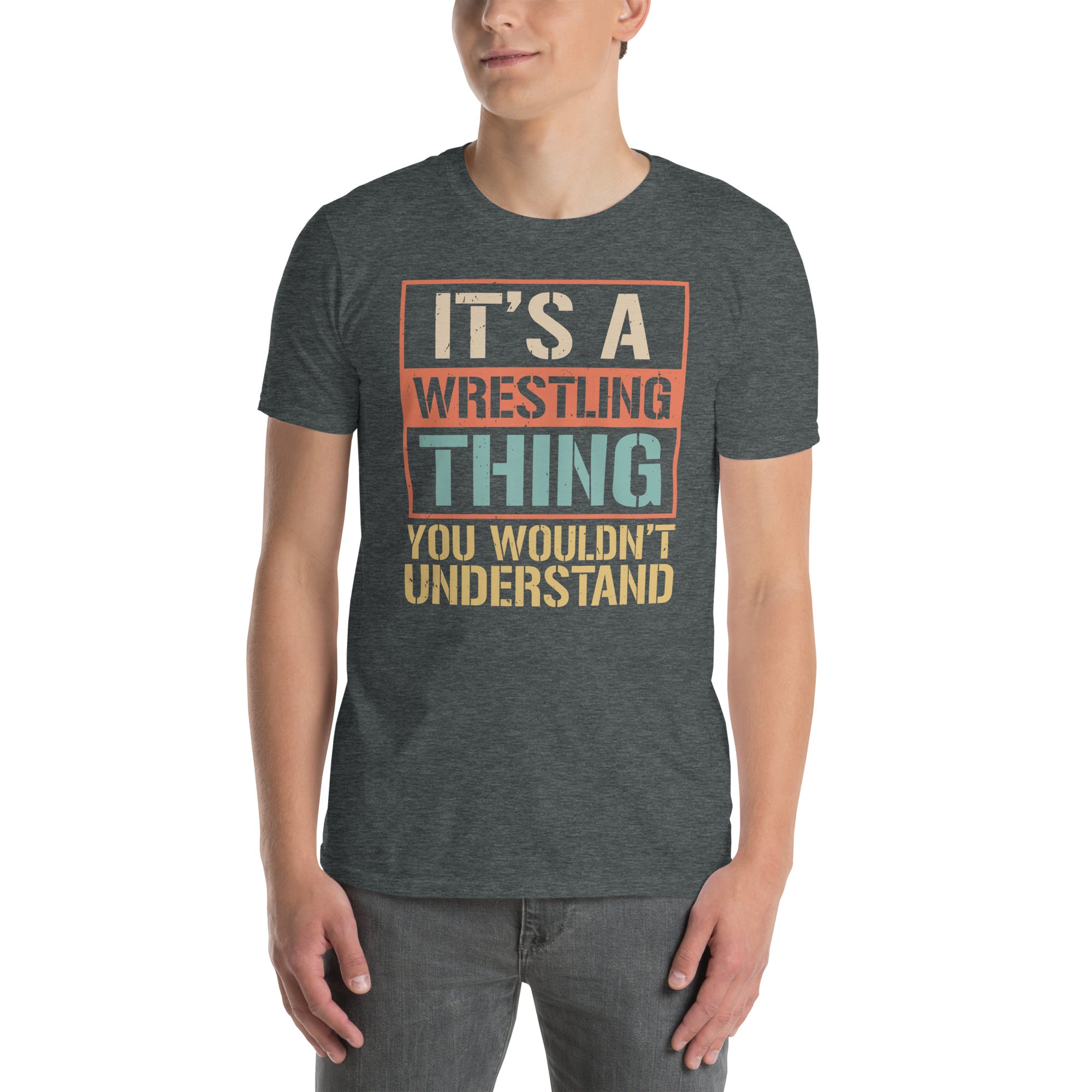 It's A Wrestling Thing T-Shirt | Funny Wrestling Gift - Cuccico Design