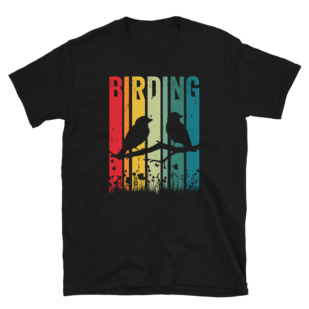 Funny Retro Bird Watcher T-Shirt for Bird Nerds - Cuccico Design