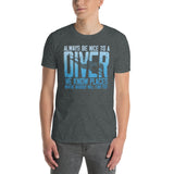 Always Be Nice To A Diver Funny Scuba Diving T-Shirt - Cuccico Design