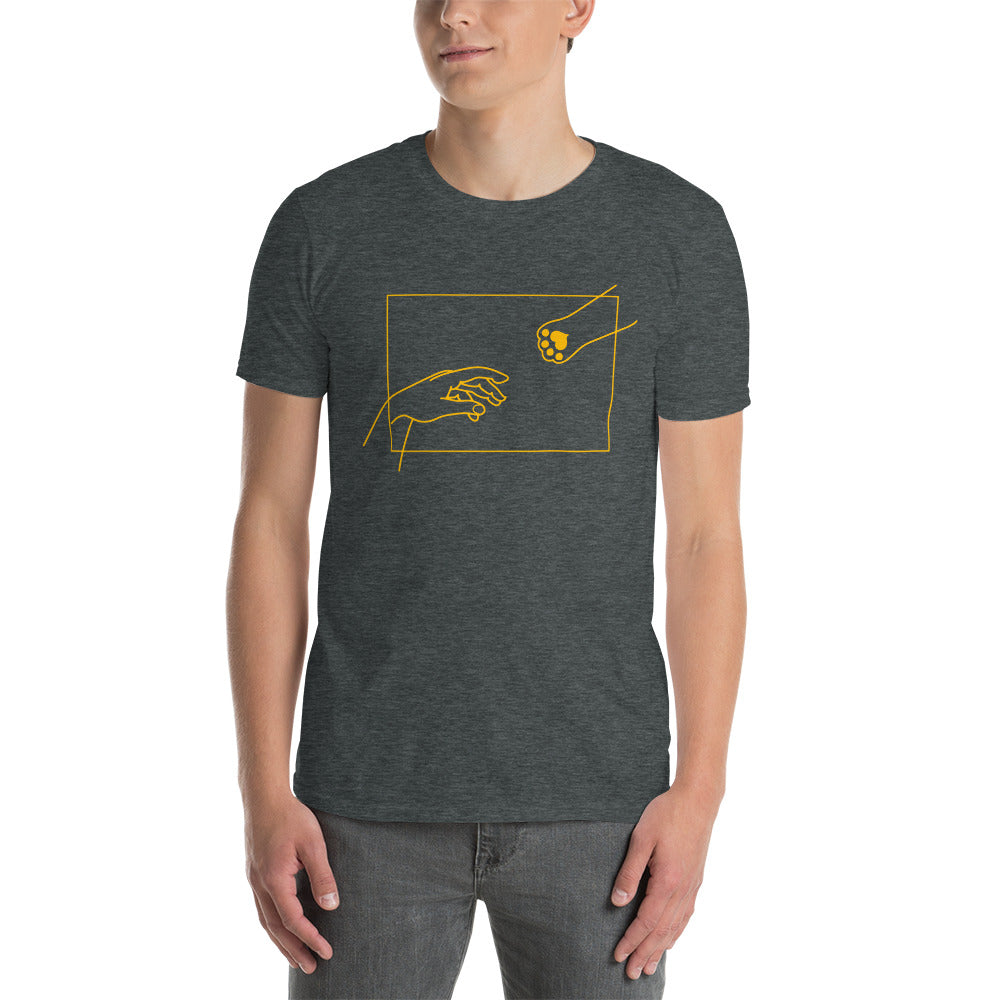 Creation of Adam T-Shirt - Michelangelo Art Tee - Cuccico Design