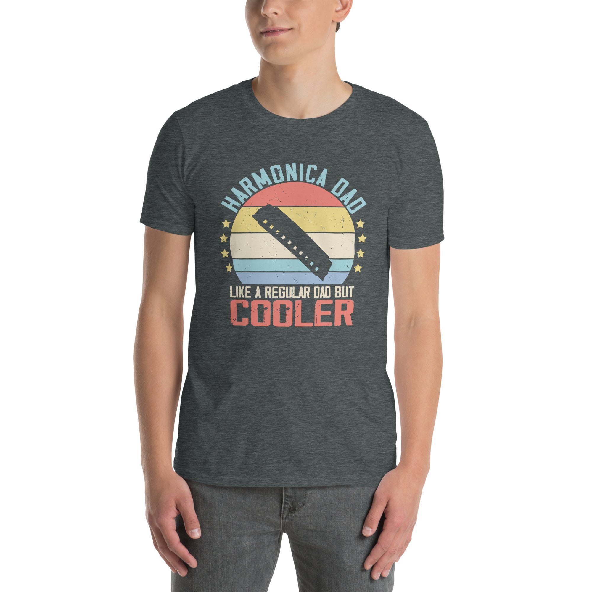 Harmonica T-Shirt | Soft & Comfy Harmonica Gift - Cuccico Design