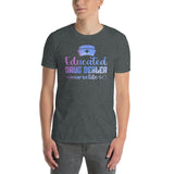 Funny Nurse T-Shirt | Educated Drug Dealer Nurse Life Tee - Cuccico Design