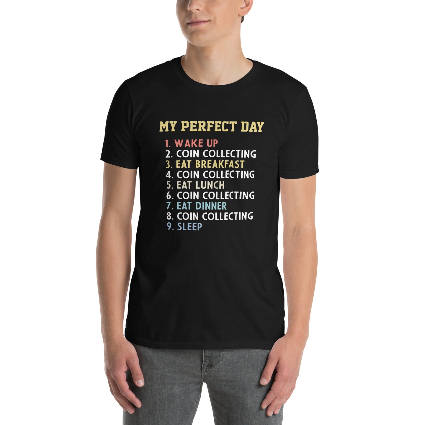Coin Collecting T-Shirt | Numismatic Shirt for Collectors - Cuccico Design