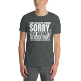 Funny Selective Hearing Shirt - Sarcastic Humor Tee - Cuccico Design