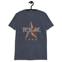 Michael Stipe Red Star T-Shirt - R.E.M. Band Tee - Cuccico Design