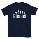 Chess Periodic Table T-Shirt | Science & Chess Gift - Cuccico Design