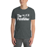 Funny Painter T-Shirt - "The Paintfather" Artist Gift Tee - Cuccico Design