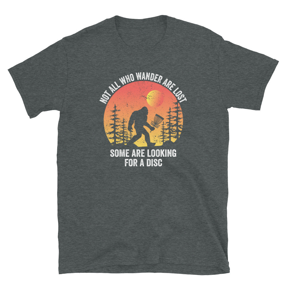 Disc Golf Bigfoot Christmas T-Shirt | Funny Holiday - Cuccico Design
