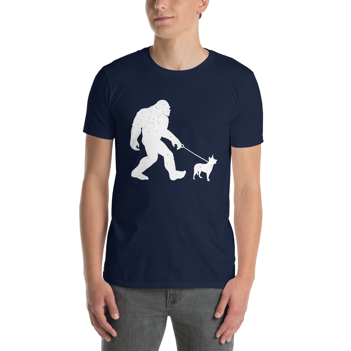 Bigfoot Australian Cattle Dog T-Shirt - Blue Heeler Gift - Cuccico Design