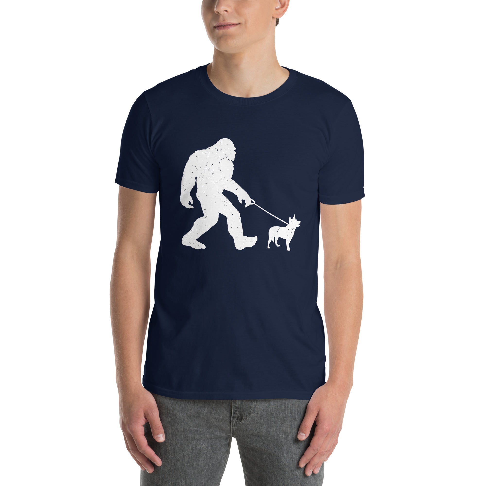 Bigfoot Australian Cattle Dog T-Shirt - Blue Heeler Gift - Cuccico Design