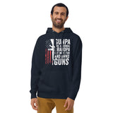 Gunpa Grandpa Gun Gift Hoodie | Shooting Enthusiast Apparel - Cuccico Design