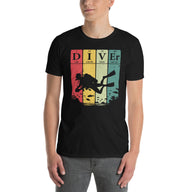 Scuba Diving T-Shirt - Periodic Table Scuba Diver Gift - Cuccico Design