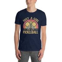 Funny Pickleball T-Shirt | Just a Girl Who Loves Pickleball - Cuccico Design