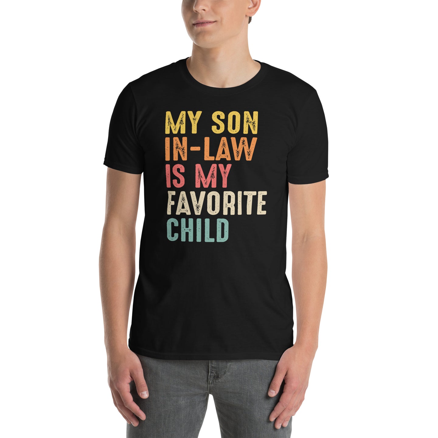 My Son In Law Is My Favorite Child Funny T-Shirt - Cuccico Design