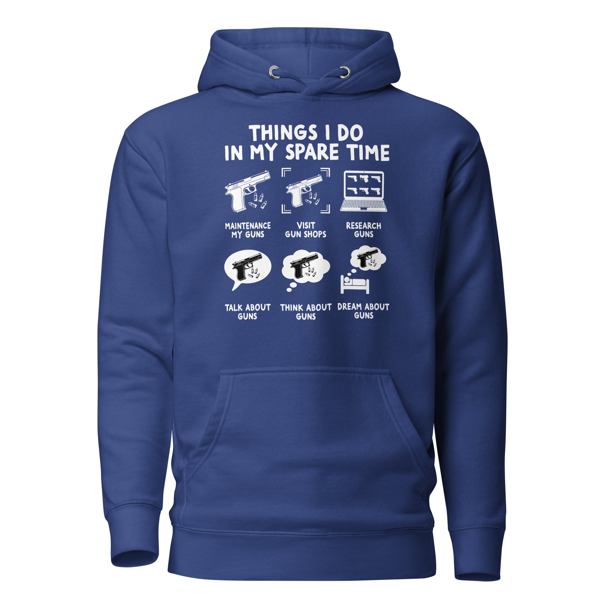 Funny Gun Lover Hoodie - Gun Enthusiast Gift - Cuccico Design