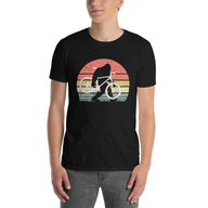 Funny Bigfoot Mountain Bike T-Shirt | Cycling Sasquatch Tee - Cuccico Design