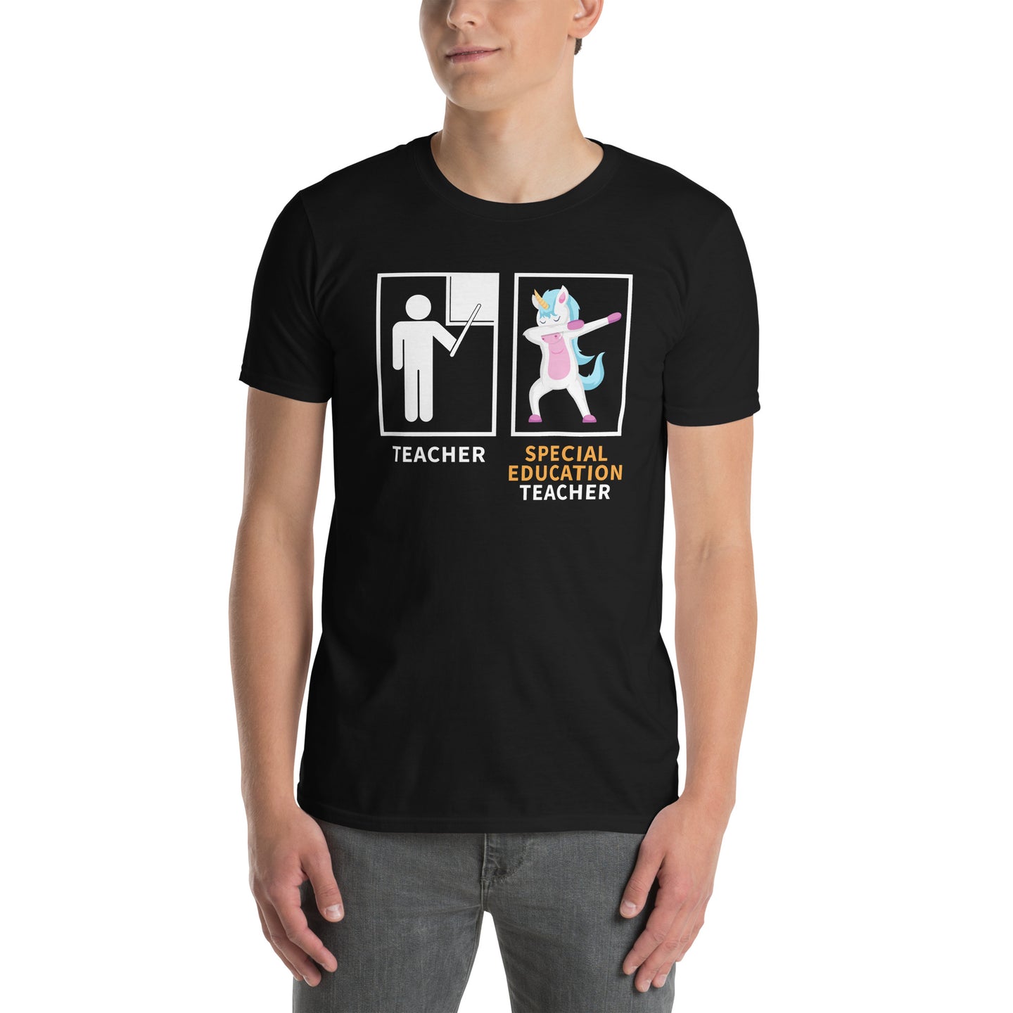 Dabbing Unicorn Sped Teacher Shirt - Special Education Gift - Cuccico Design