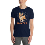 Unicorn Corgi Shirt | Funny Corgi Dog Tee - Cuccico Design