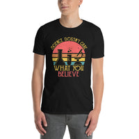 Science Teacher T-Shirt | Science Doesn't Care What You Believe - Cuccico Design
