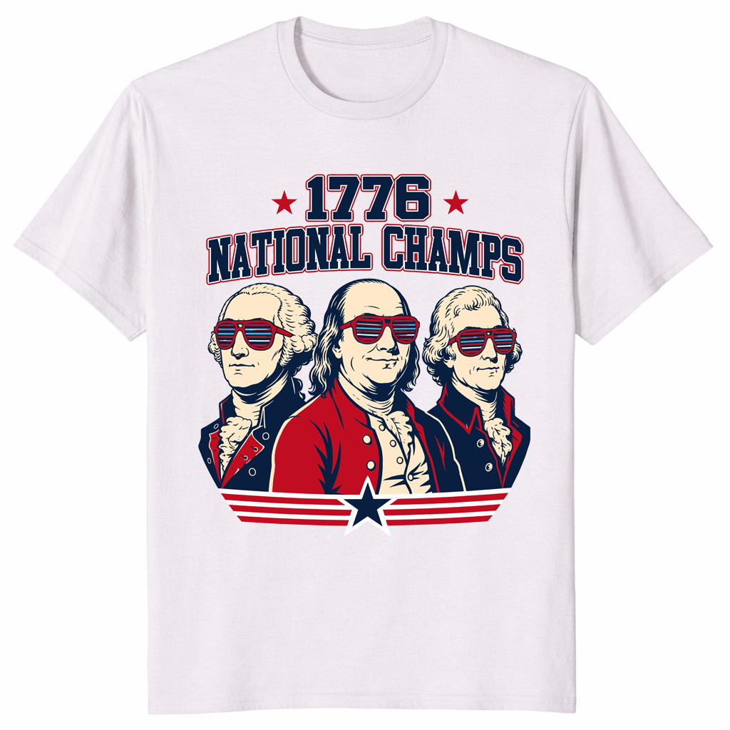 1776 National Champs Shirt | Iconic 2026 Founding Fathers Tee | Cuccico