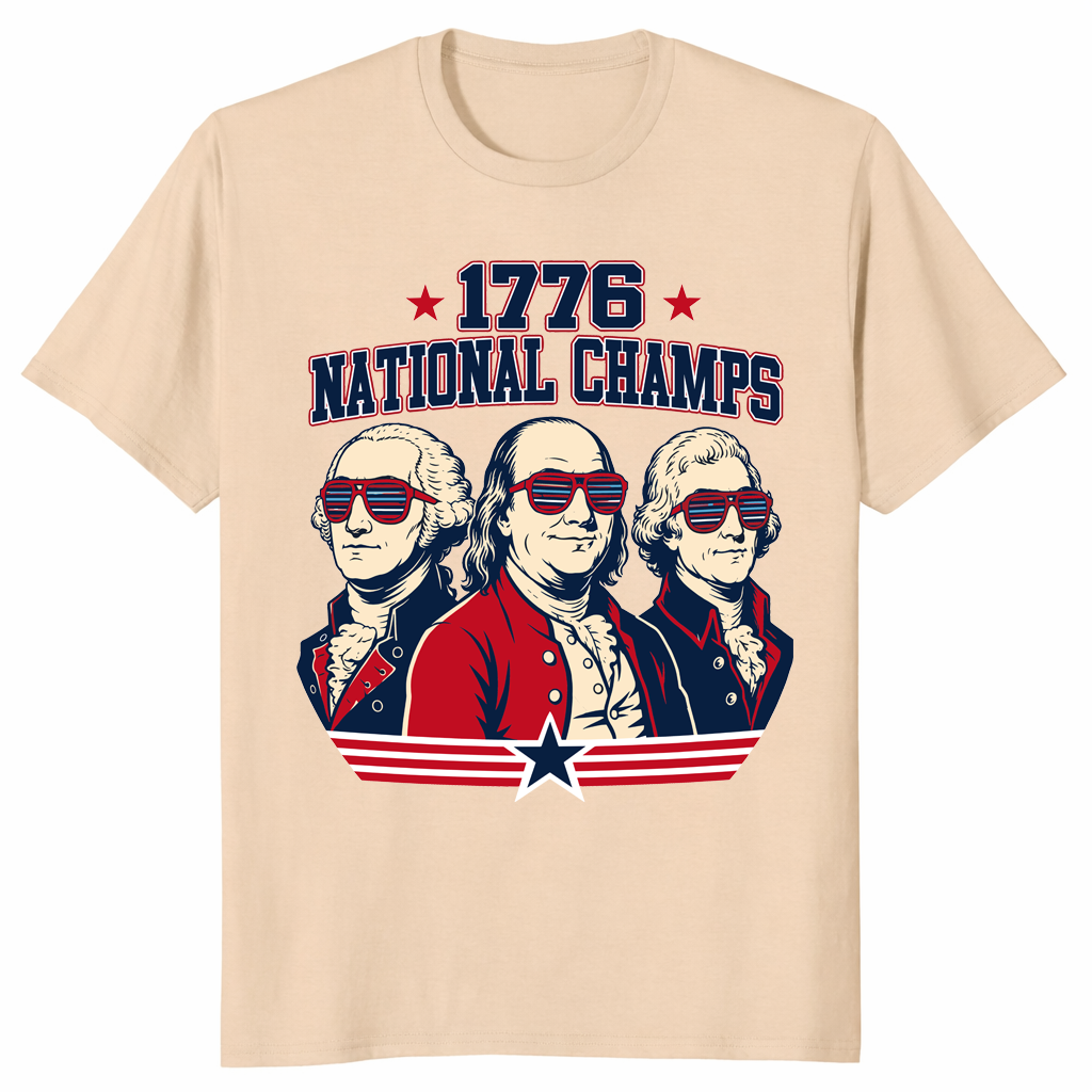 1776 National Champs Shirt | Iconic 2026 Founding Fathers Tee | Cuccico