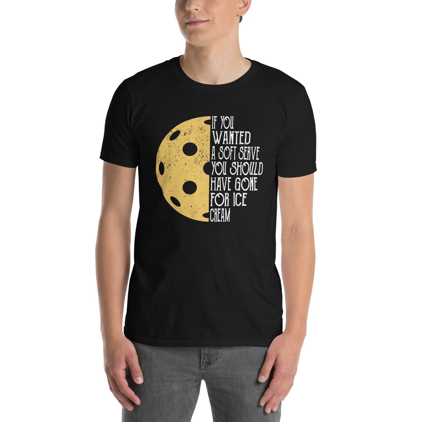 Funny Pickleball T-Shirt - Soft Serve Slogan | Gift - Cuccico Design