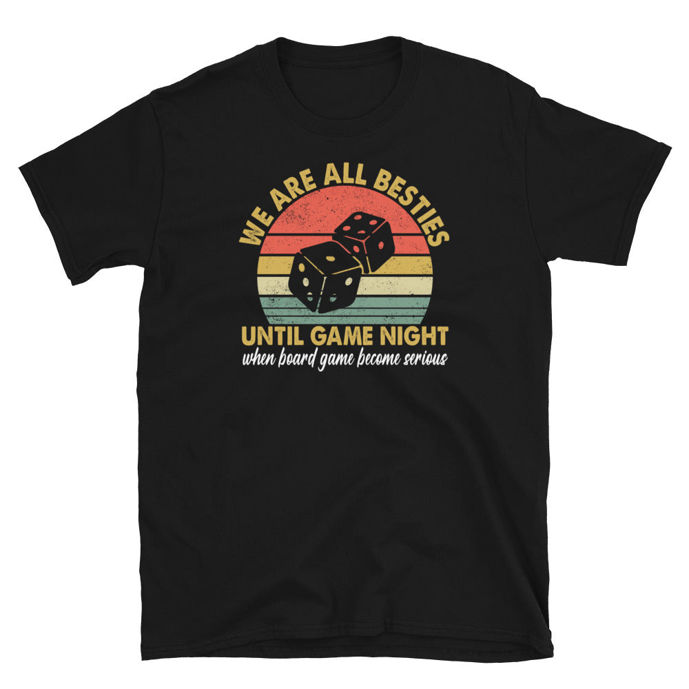 Board Game Shirt - Besties, Family & Board Game Lovers - Cuccico Design