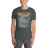 Twelve Commandments Wrestling T-Shirt | Gift for Wrestlers - Cuccico Design