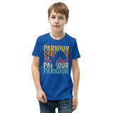 Youth Retro Parkour T-Shirt | Freerunning Tee - Cuccico Design