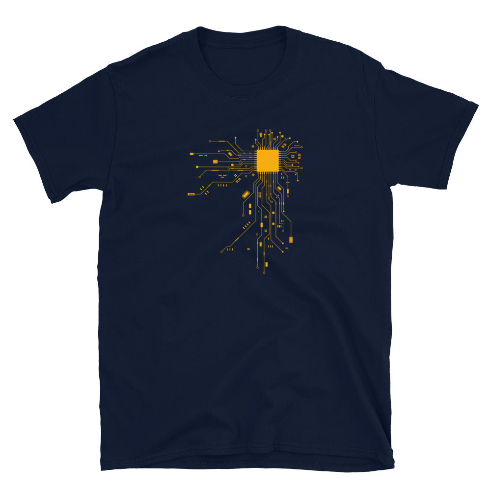 Anatomical Heart CPU Programmer T-Shirt | Tech Geek Gift - Cuccico Design