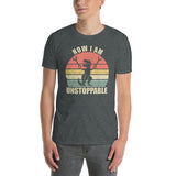 Now I Am Unstoppable Funny T-Rex T-Shirt Gift - Cuccico Design
