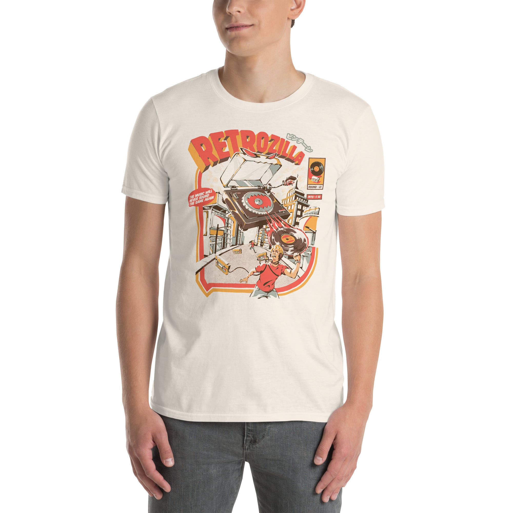 Kristian Flores School Spirits Retrozilla T-Shirt - Cuccico Design