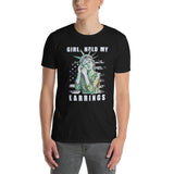 Funny 'Girl Hold My Earrings' Graphic T-Shirt - Cuccico Design