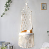 Macrame Hanging Pet Bed Macrame Cat Hammock Wall Hanging Cat Hammock Macrame Cat Bed-Pet Gifts Hammock Macrame Cat Swing - YourCatBackpack.Co
