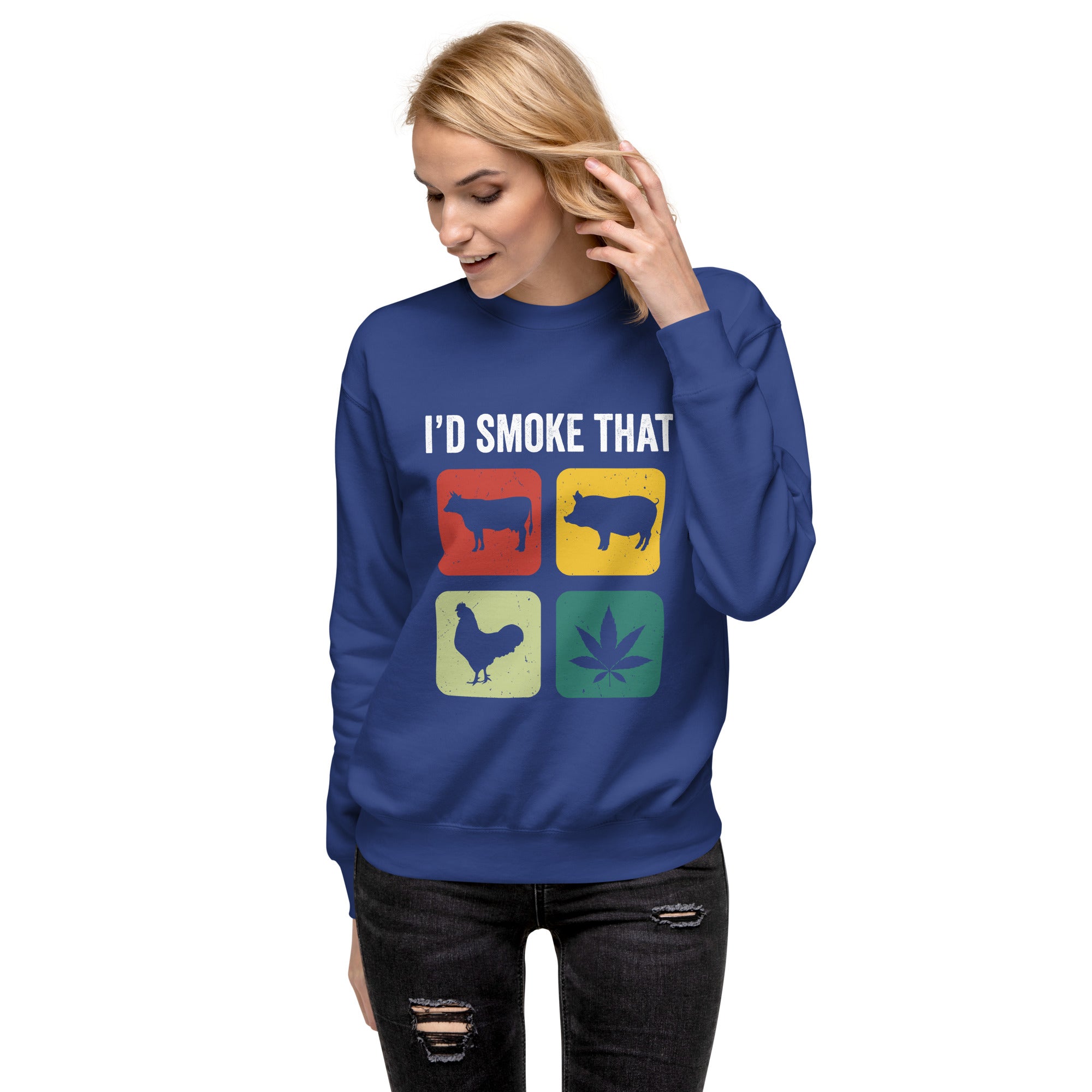 Grilling Sweatshirt - Funny BBQ Gift for Grill Masters - Cuccico Design