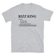 W Rizz T-Shirt | The Rizz King Funny Meme Quote Tee - Cuccico Design