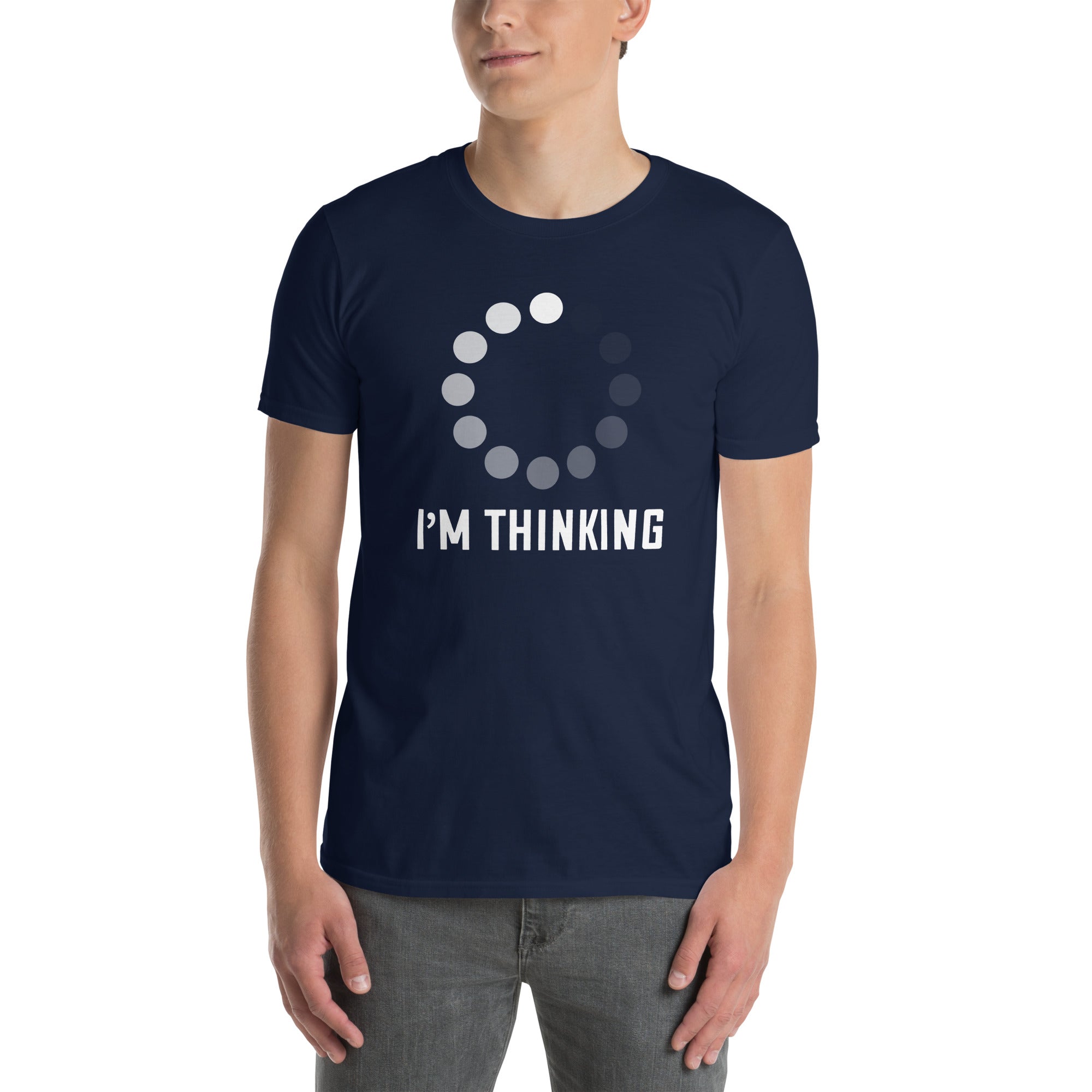 Funny Programmer T-Shirt | 'I'm Thinking' Coding Geek Tee - Cuccico Design