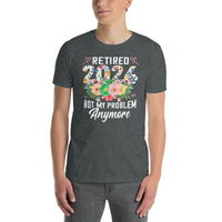 Women's Retired 2024 T-Shirt | Funny Retirement Gift - Cuccico Design