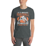 Funny Wrestling and Football T-Shirt - Sports Fan Gift - Cuccico Design