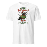 Merry F-Caw-F Christmas Shirt – Funny Holiday Chicken Meme Tee | Christmas 2025 | Cuccico | Cuccico