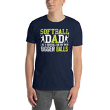 Softball Dad T-Shirt | Funny Father's Day Gift for Softball Dads - Cuccico Design