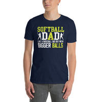 Softball Dad T-Shirt | Funny Father's Day Gift for Softball Dads - Cuccico Design
