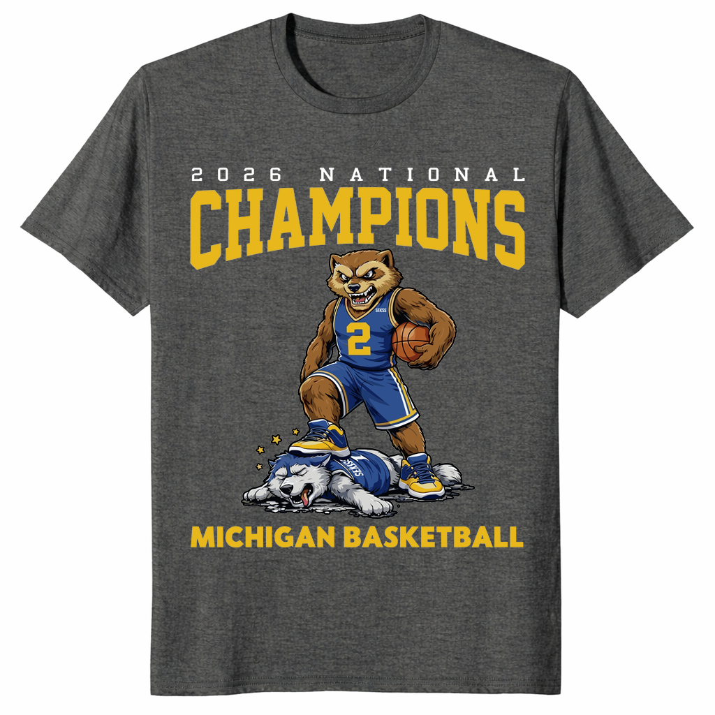 2026 national champions shirt for Michigan basketball fans
