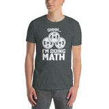 Funny Weightlifting T-Shirt: Shhhh I'm Doing Maths Gym Shirt - Cuccico Design