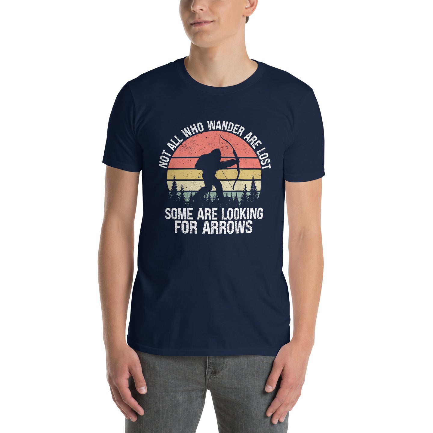 Bigfoot Looking For Arrows Shirt | Funny Sasquatch Tee Unisex - Cuccico Design