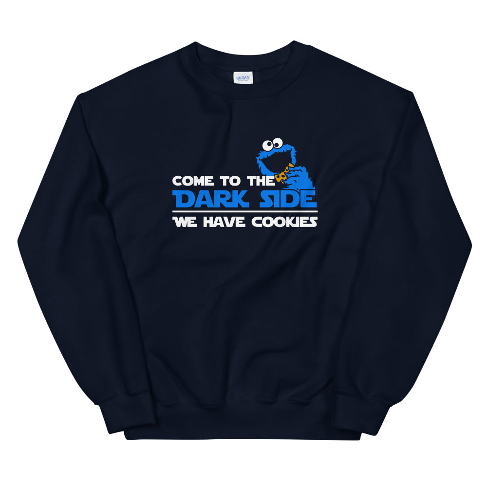 Come to The Dark Side We have Cookies, Sysadmin Unisex Sweatshirt, Gift for computer geeks and nerds gifts, Web Developer Gift - Cuccico Design