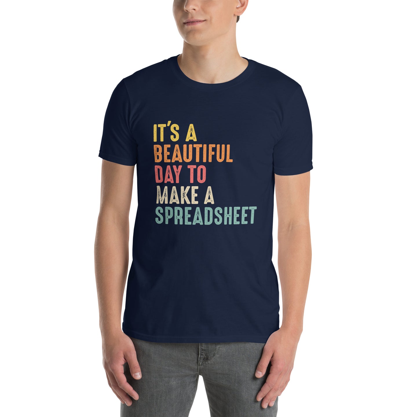 Accountant T-Shirt: Make A Spreadsheet Excel Shirt - Cuccico Design