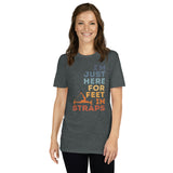 Pilates T-Shirt 'Feet In Straps' - Funny Pilates Lover Gift - Cuccico Design