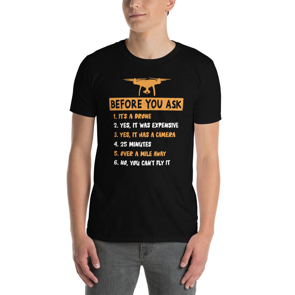 Funny Drone Pilot Shirt - Drone T-Shirt Gift - Cuccico Design